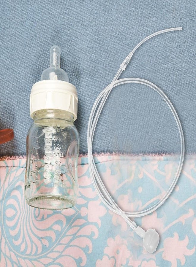 JOINPAYA 2pcs Weighted Straw for Baby Bottles: Breastfeeding Support Tube Food-Grade Replacement Lactation Aid Tube Accessories - Image 4